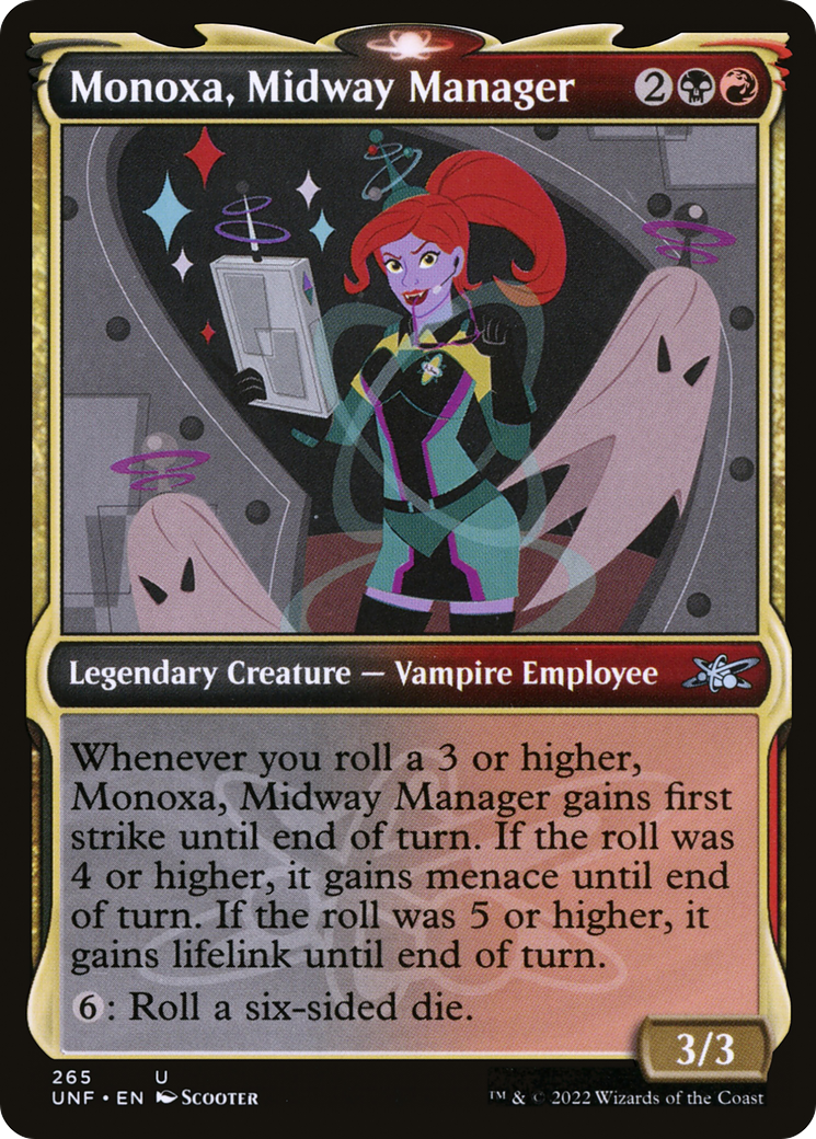 Monoxa, Midway Manager (265) (Showcase) - Foil