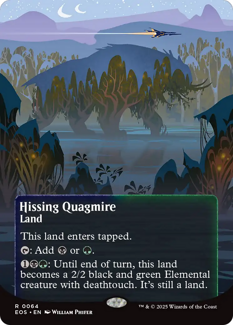 Hissing Quagmire (0064) (Borderless) - Foil