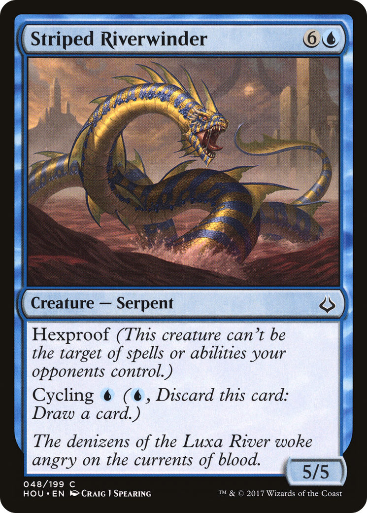 Striped Riverwinder - Foil