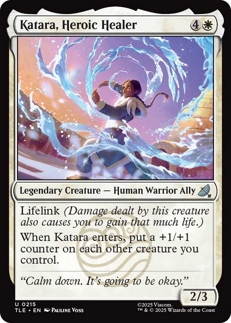 Katara, Heroic Healer (0215) - Foil tle