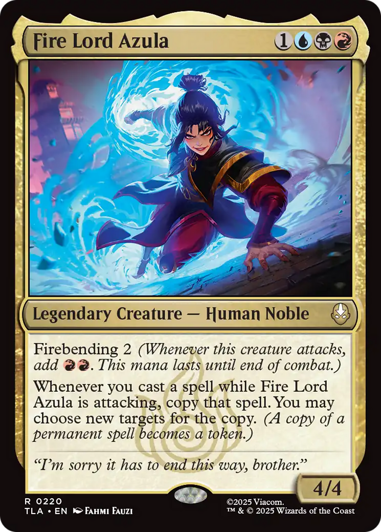 Fire Lord Azula - Foil tla