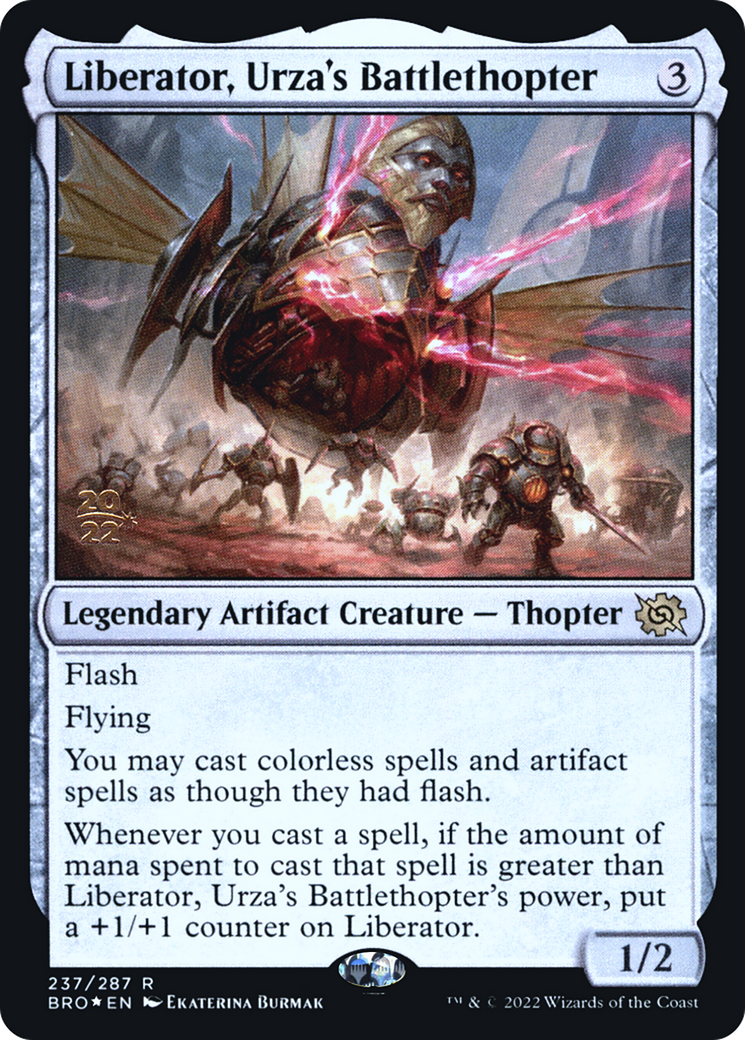 Liberator, Urza's Battlethopter (237) (Prerelease) - Foil