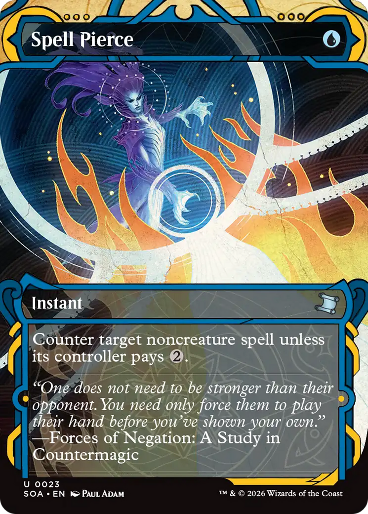 Spell Pierce (0023) (Showcase) (SOA)