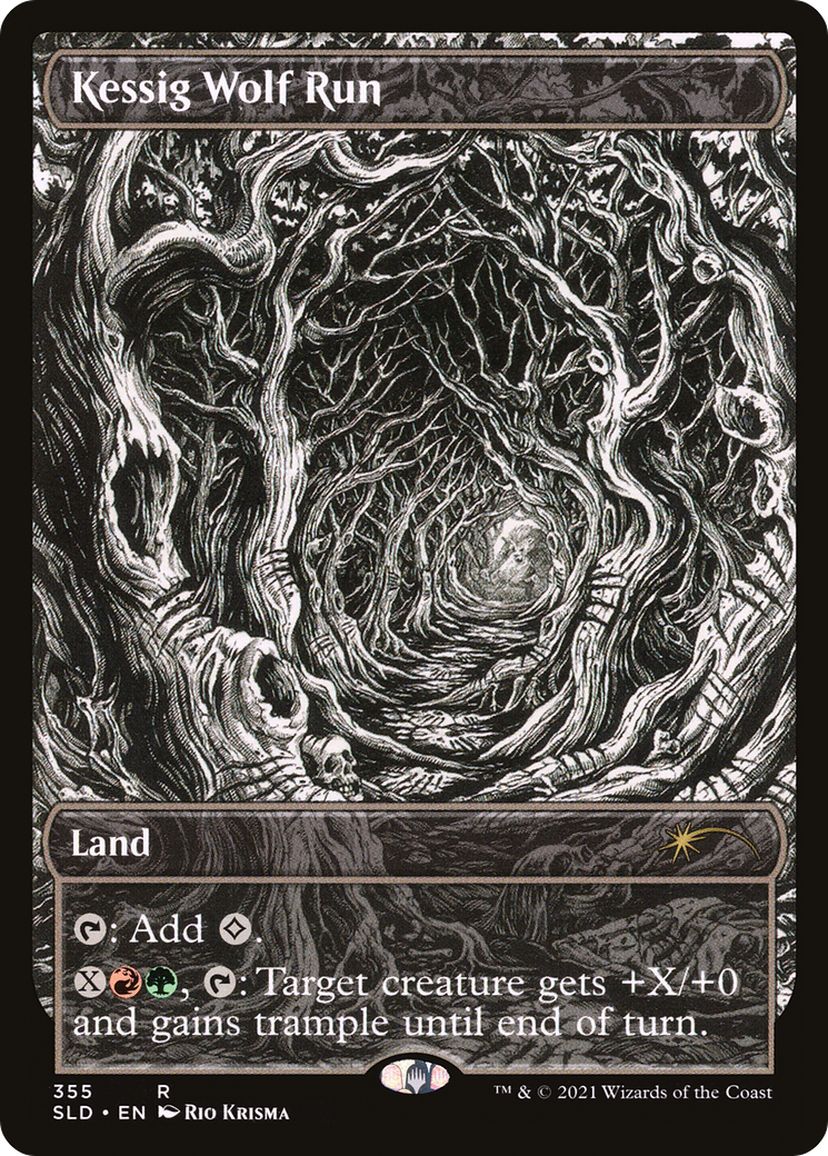 Kessig Wolf Run (355) (Showcase) - Foil