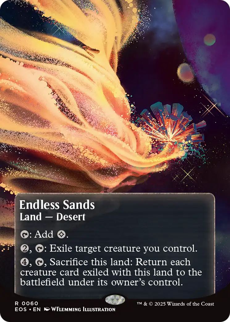 Endless Sands (0060) (Borderless) - Foil