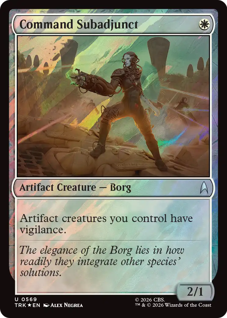 Command Subadjunct (0569) (TRK) - Surge Foil