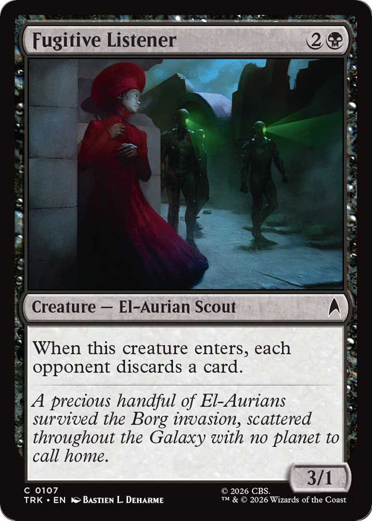 Fugitive Listener (TRK) - Foil