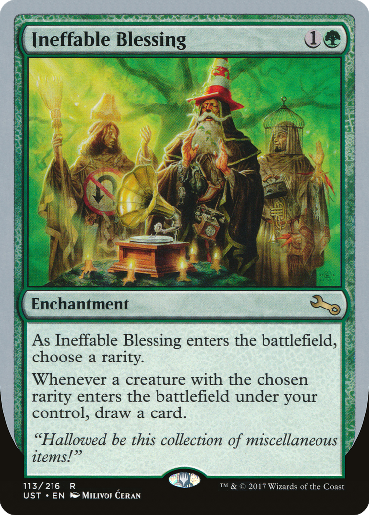 Ineffable Blessing (Choose a Rarity)