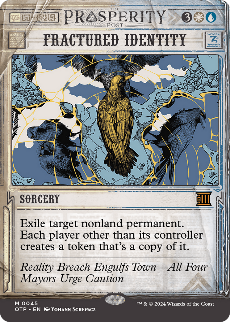 Fractured Identity (0045) (Showcase) - Foil
