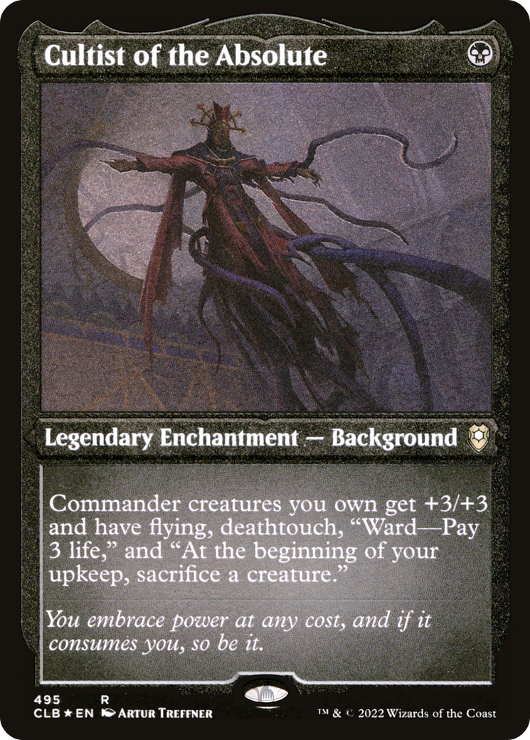 Cultist of the Absolute - Foil Etched