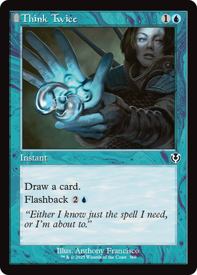 Think Twice (0369) (Retro Frame) - Foil