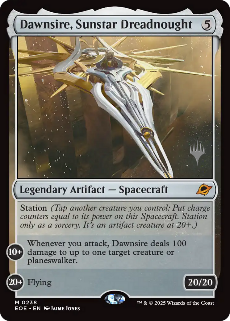 Dawnsire, Sunstar Dreadnought (0238) (Promo Pack) - Foil