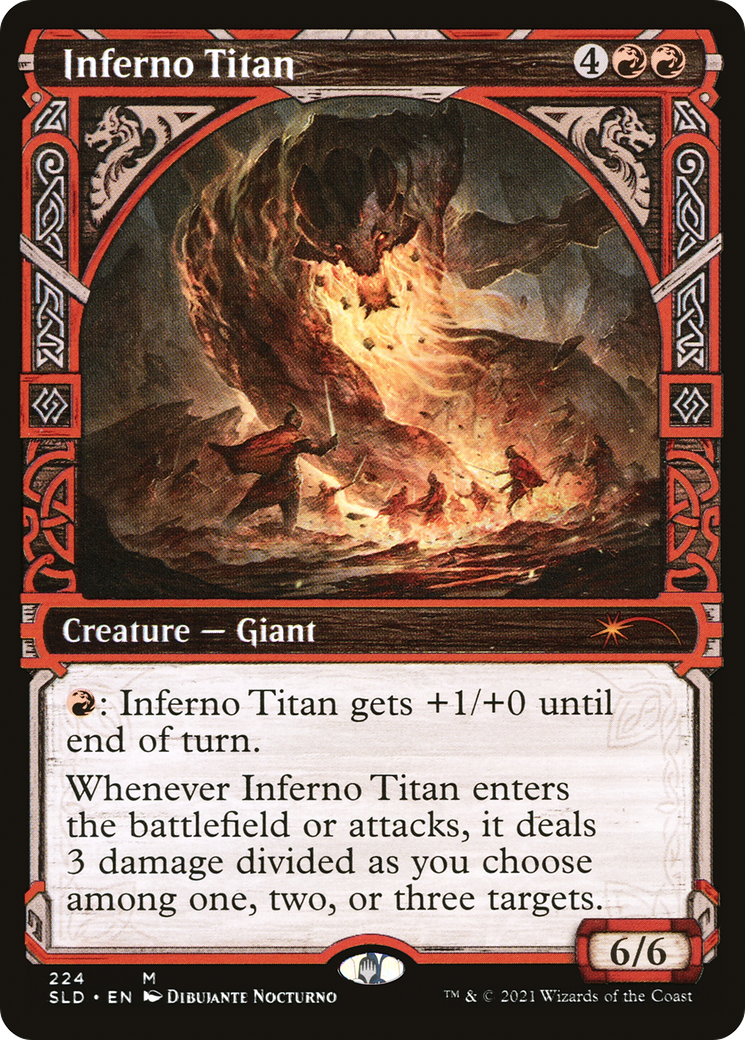 Inferno Titan (224) (Showcase) - Foil