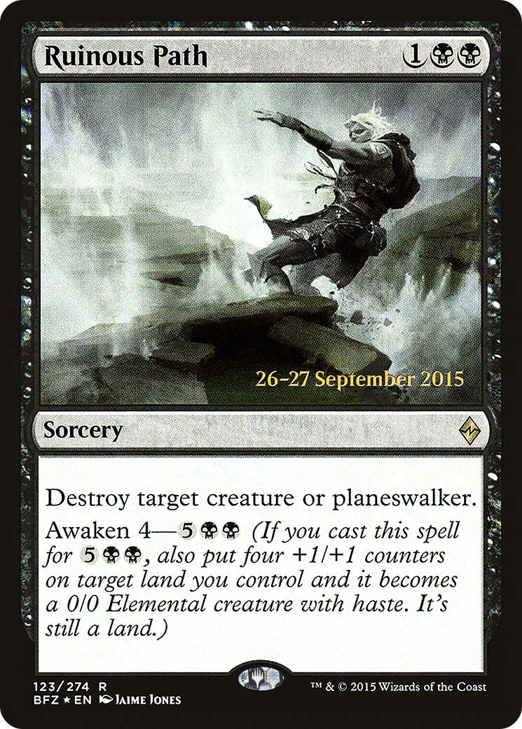 Ruinous Path (123) (Prerelease) - Foil