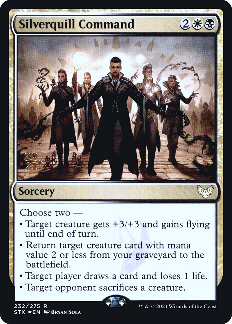Silverquill Command (232) (Prerelease) - Foil