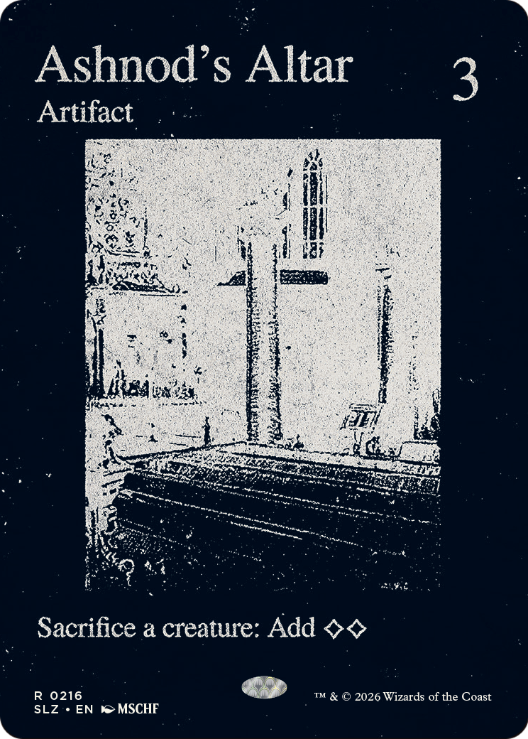 Ashnod's Altar (0216) (Showcase) (SLZ)