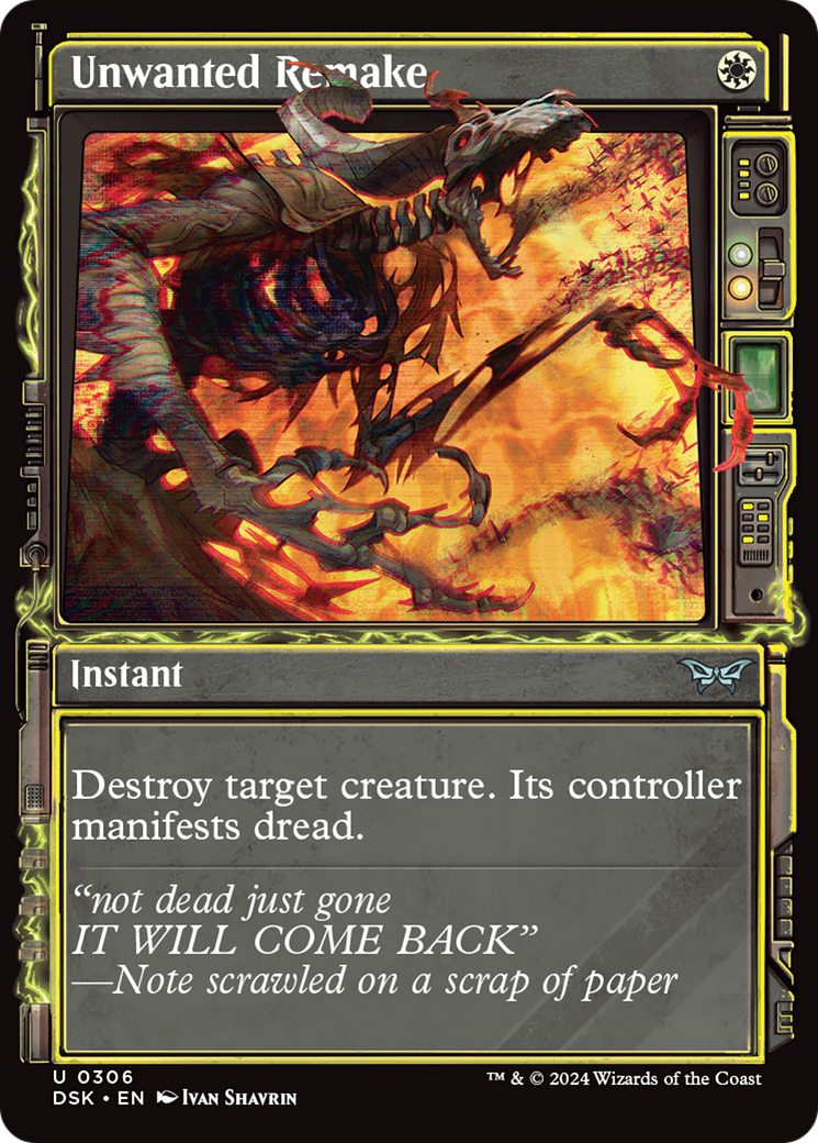 Unwanted Remake (0306) (Showcase) - Foil