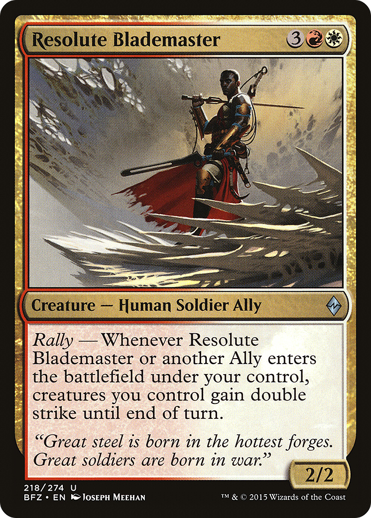 Resolute Blademaster - Foil