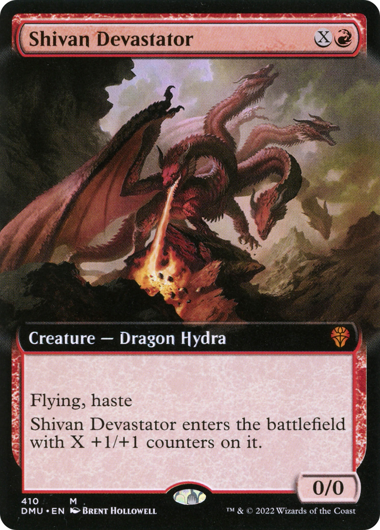 Shivan Devastator (410) (Extended Art)
