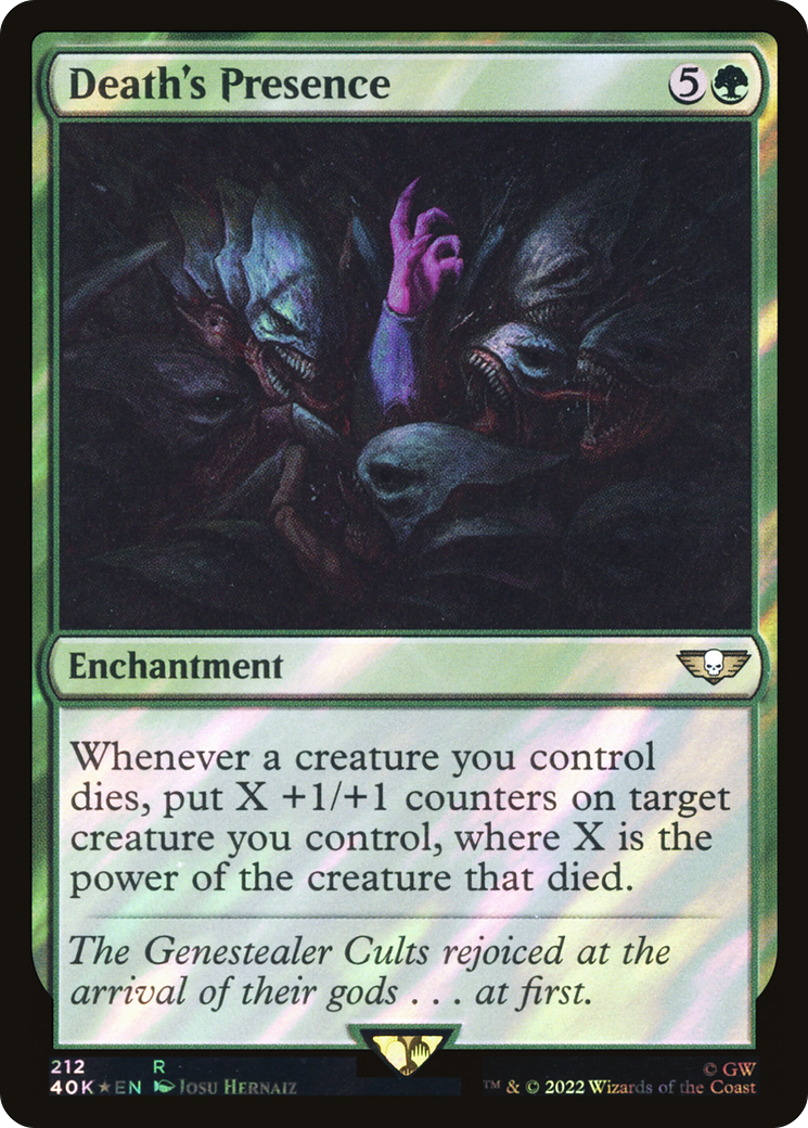 Death's Presence - Surge Foil