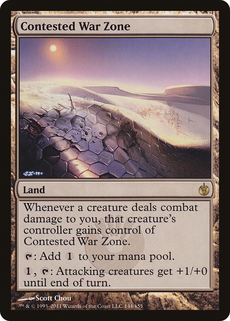 Contested War Zone - Foil