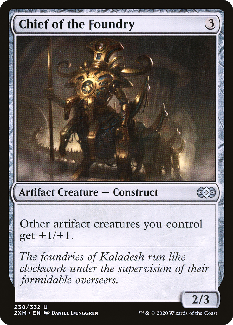 Chief of the Foundry - Foil