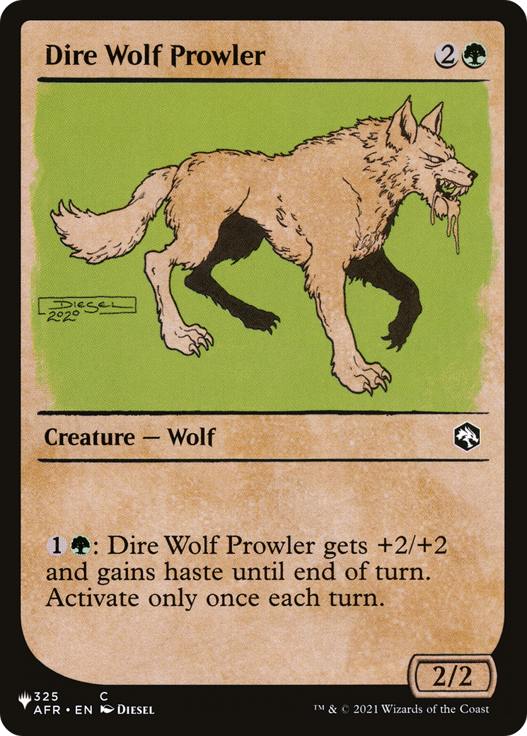 Dire Wolf Prowler (325) (Showcase)
