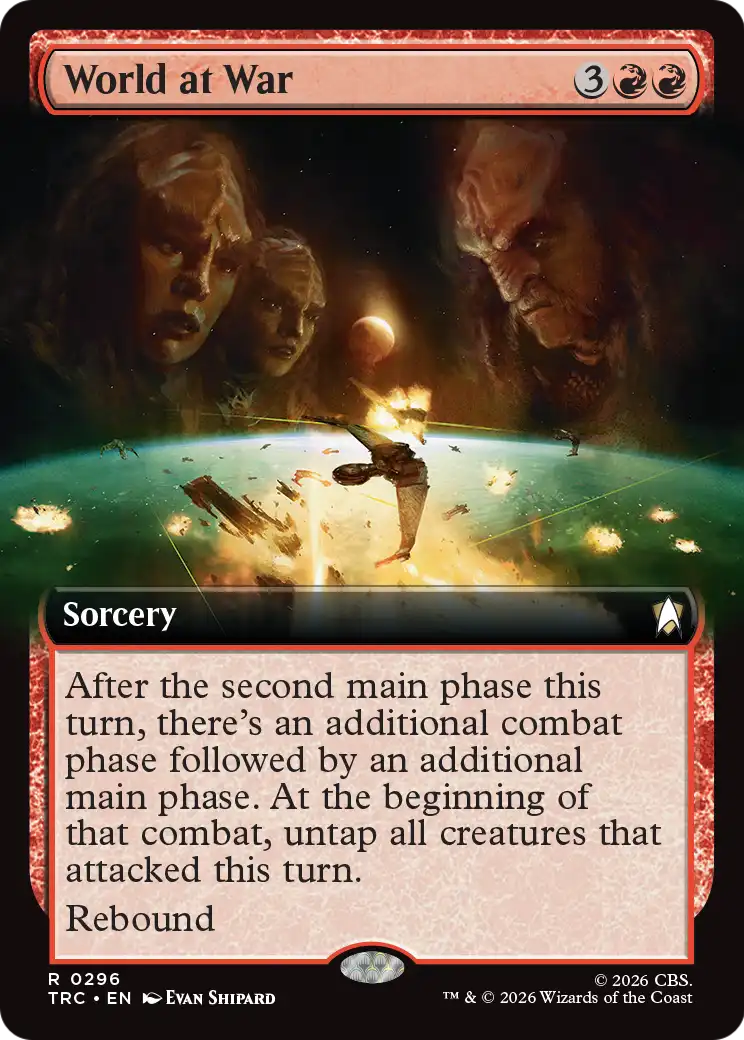 World at War (0296) (Extended Art) (TRC)