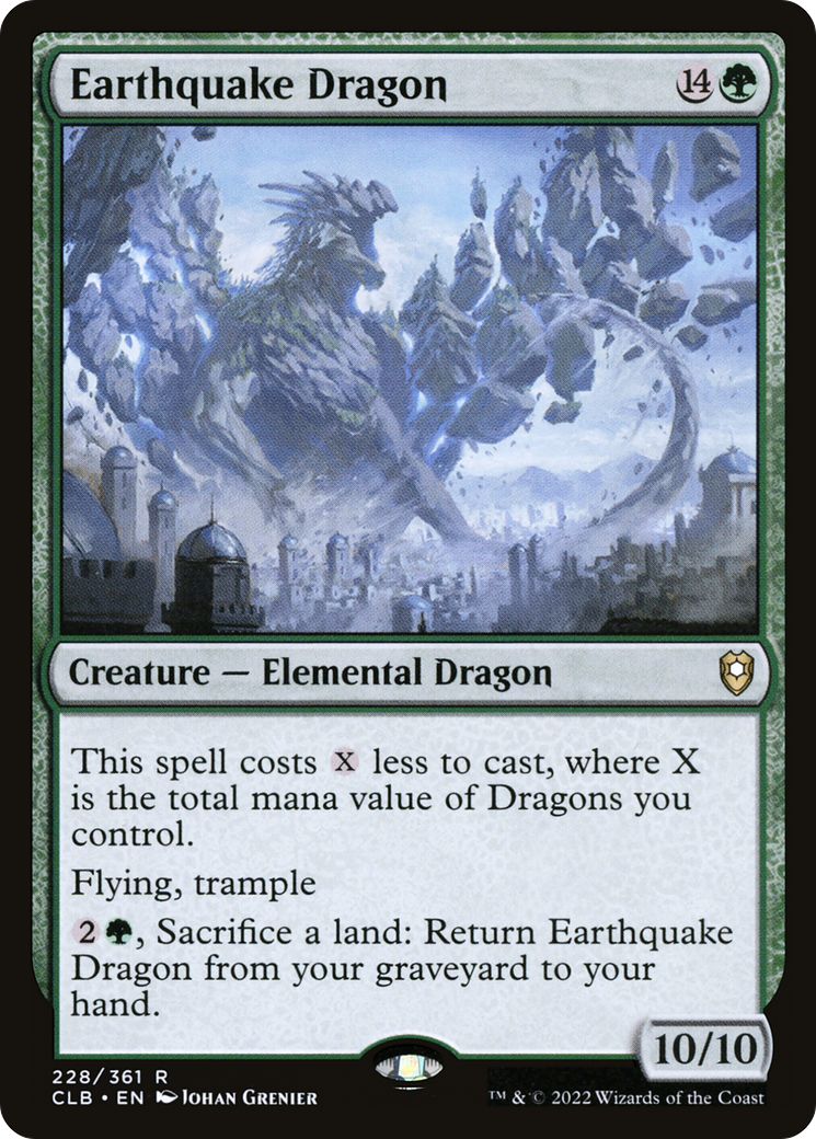 Earthquake Dragon - Foil