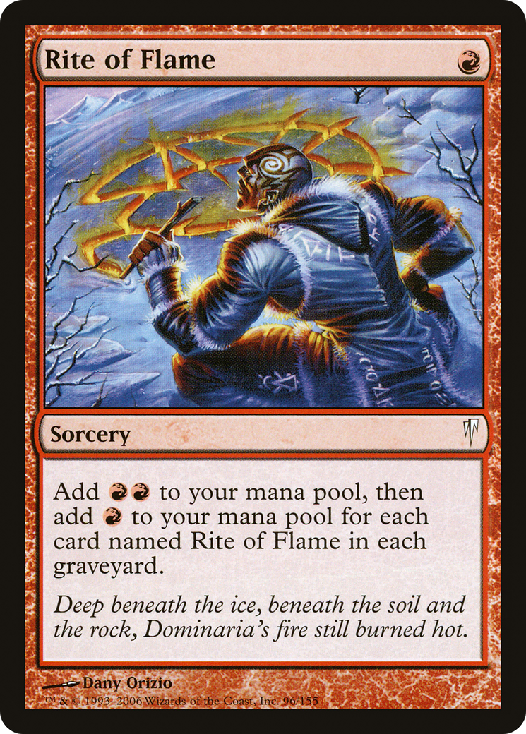 Rite of Flame - Foil