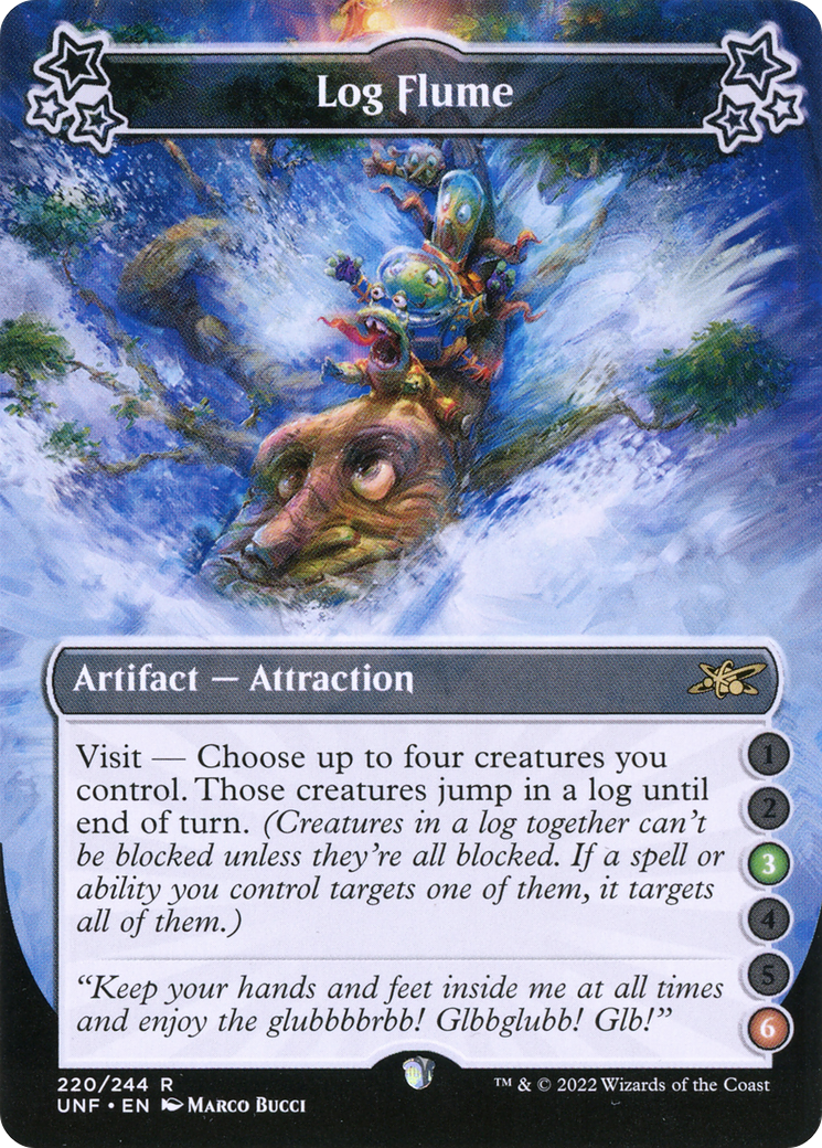 Log Flume (3-6) - Foil