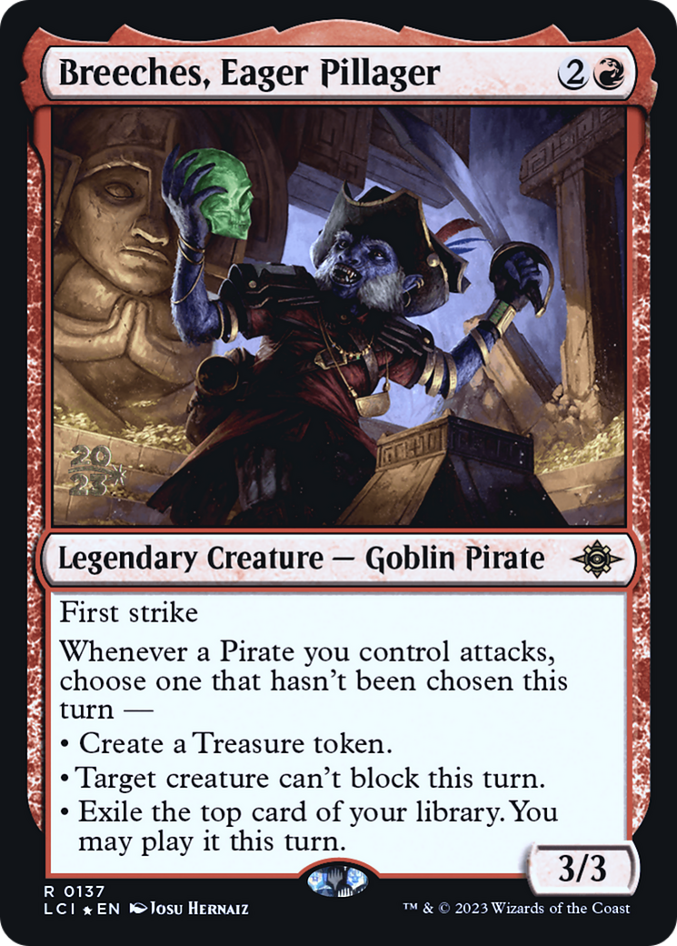 Breeches, Eager Pillager (0137) (Prerelease) - Foil