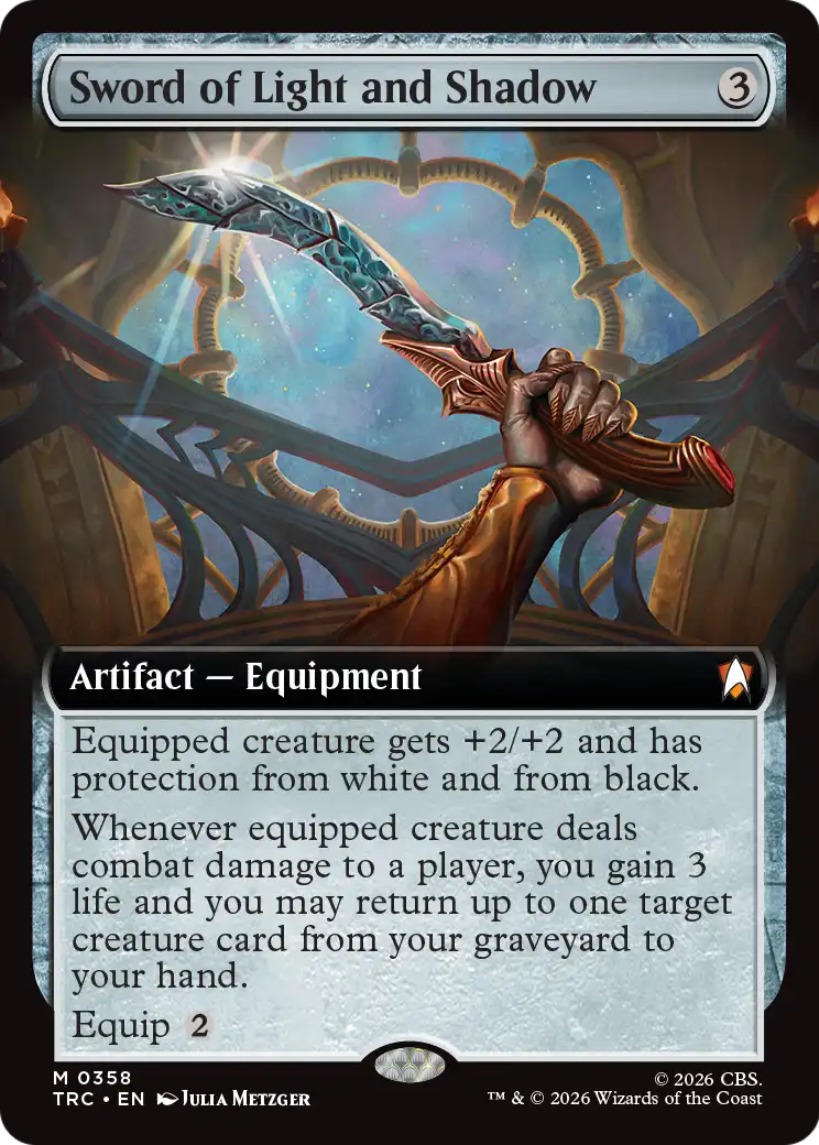 Sword of Light and Shadow (0358) (Extended Art) (TRC)