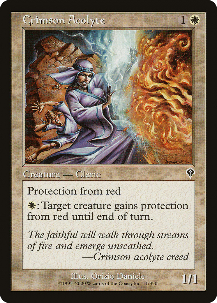 Crimson Acolyte - Foil