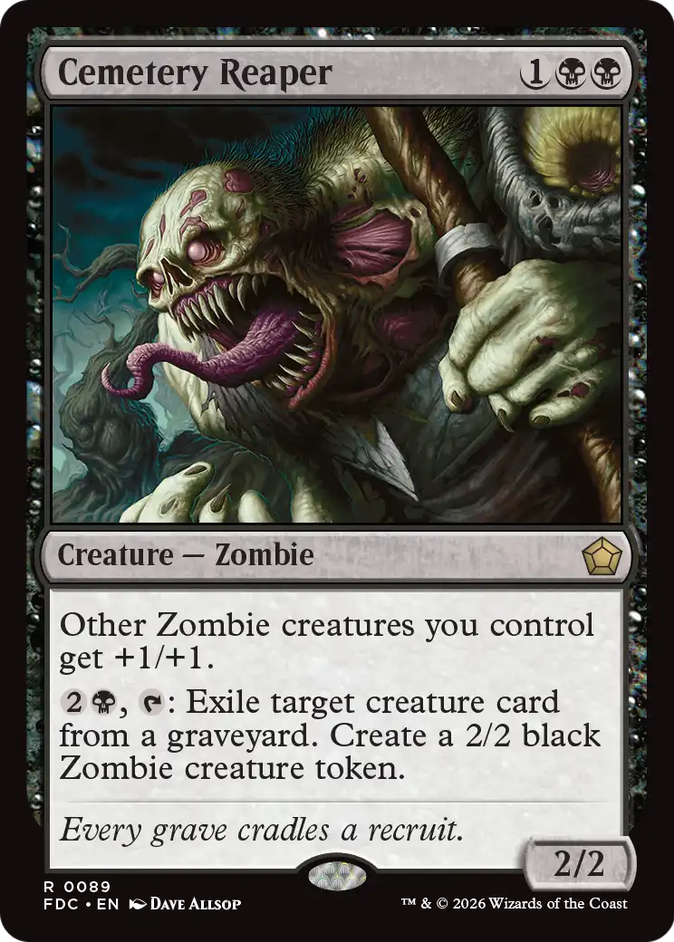 Cemetery Reaper (FDC)
