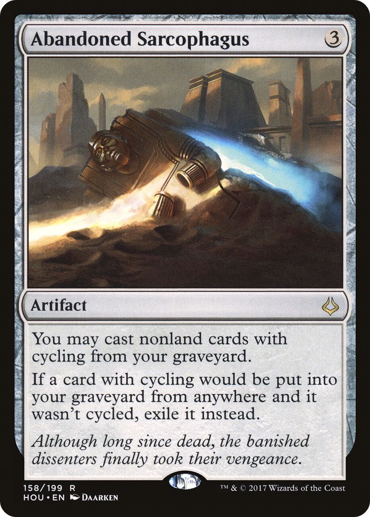 Abandoned Sarcophagus - Foil