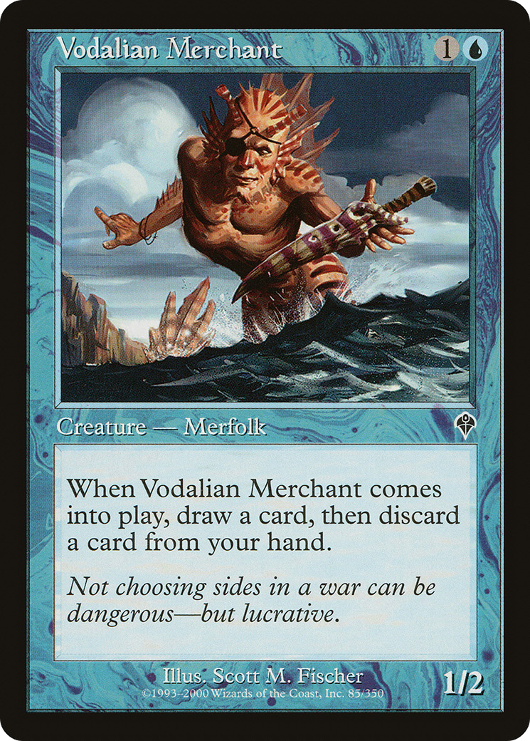 Vodalian Merchant - Foil