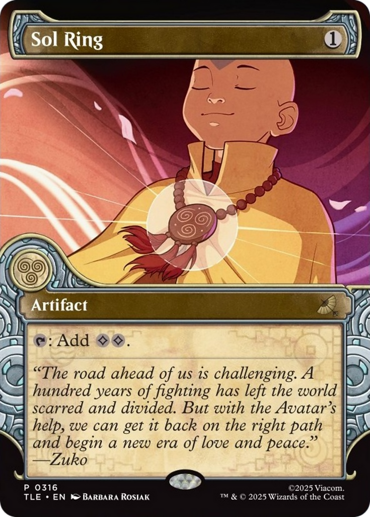 Sol Ring (0316) (Elemental Frame) tle