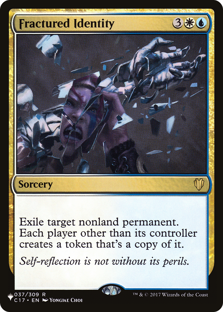 Fractured Identity (C17-0037) (PLST)