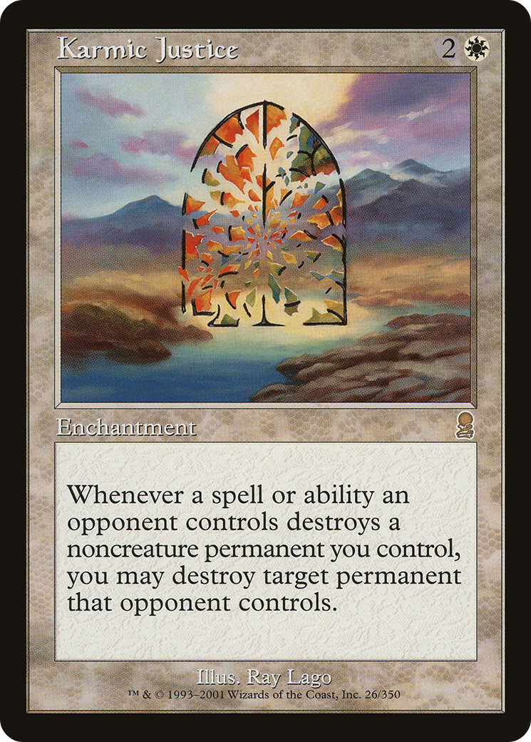 Karmic Justice - Foil
