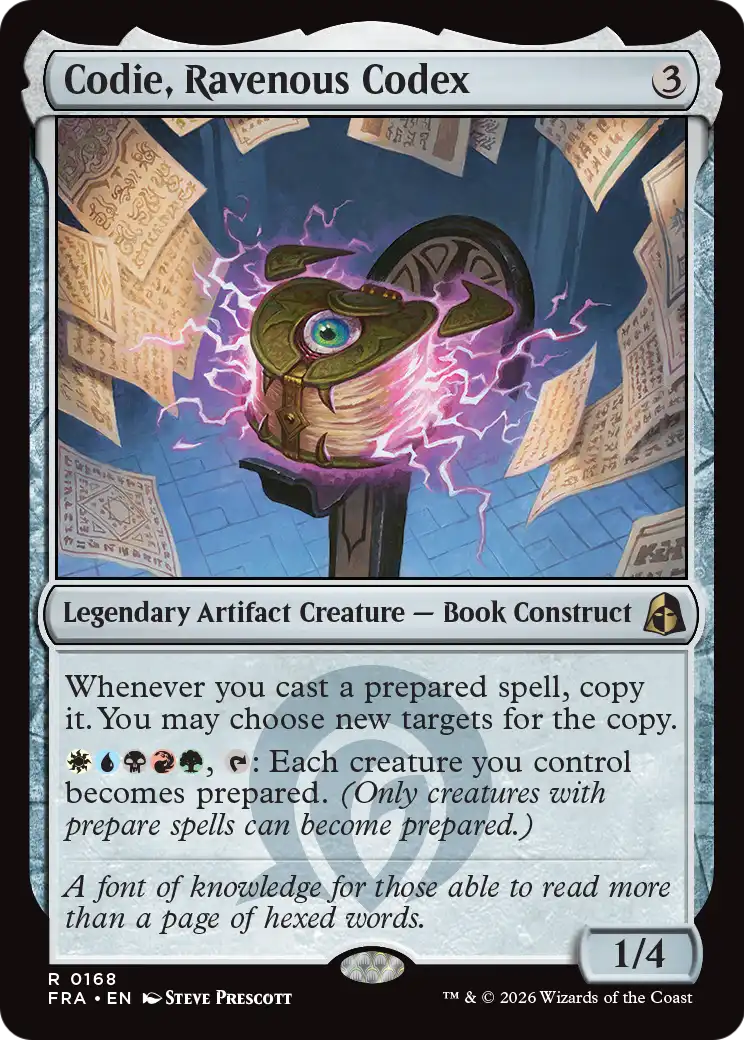 Codie, Ravenous Codex (FRA) - Foil