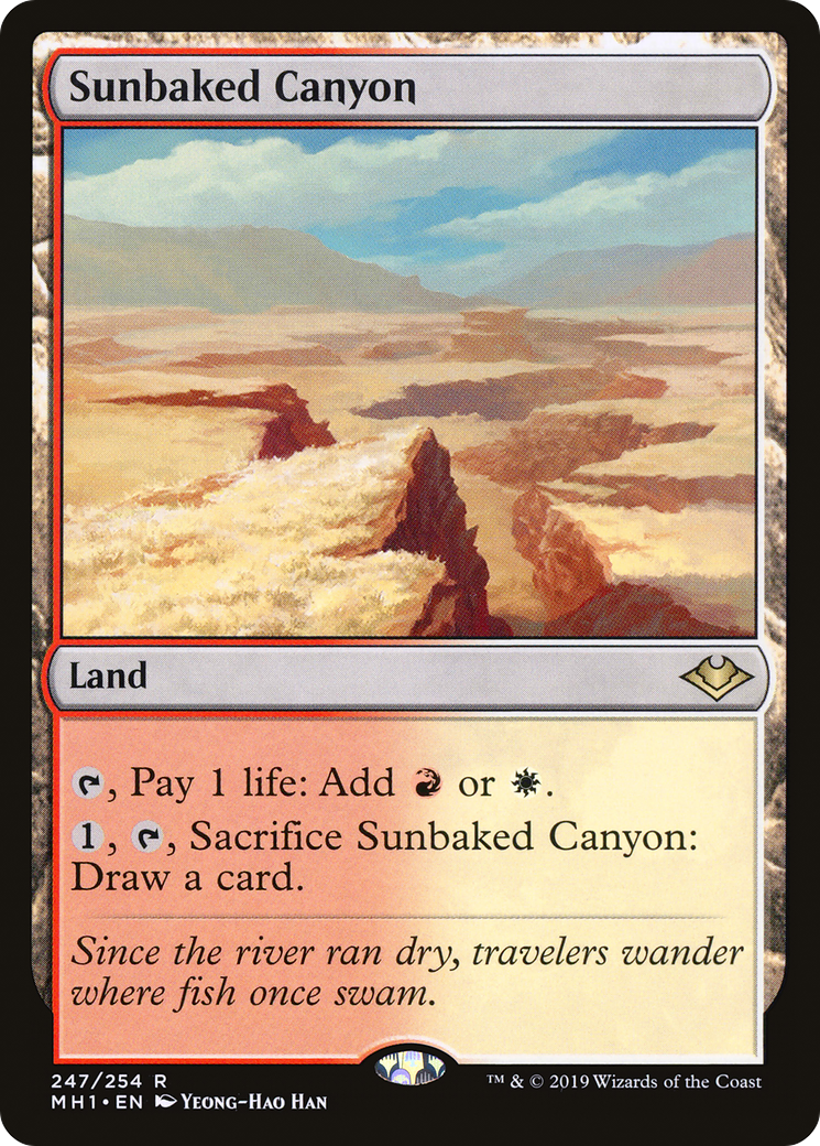 Sunbaked Canyon - Foil
