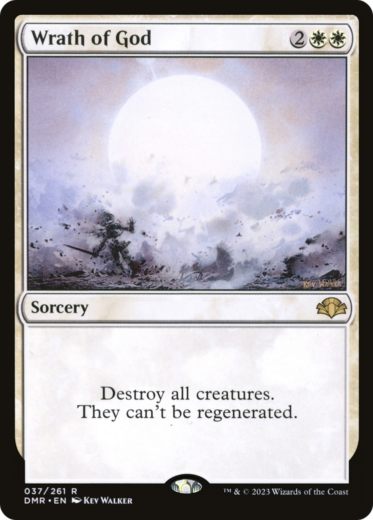 Wrath of God - Foil