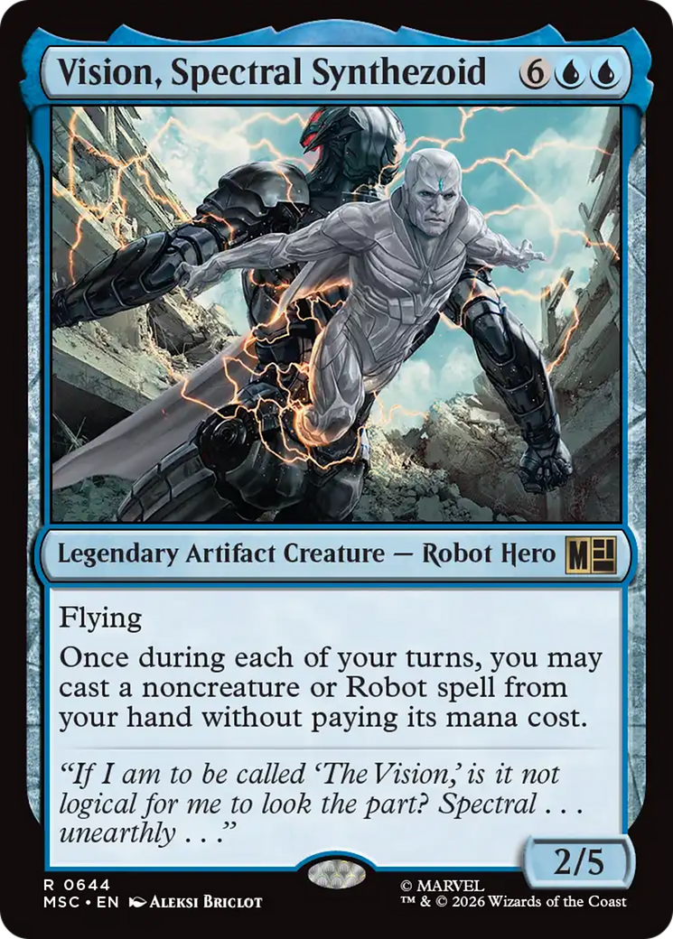 Vision, Spectral Synthezoid (MSC) - Foil