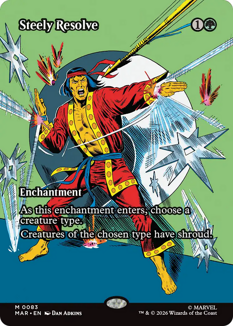 Steely Resolve (0083) (Borderless) (MAR)