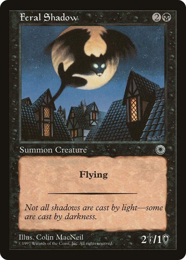 Feral Shadow (No Reminder Text)