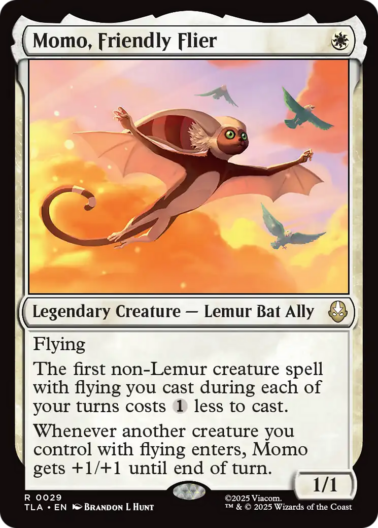 Momo, Friendly Flier - Foil tla