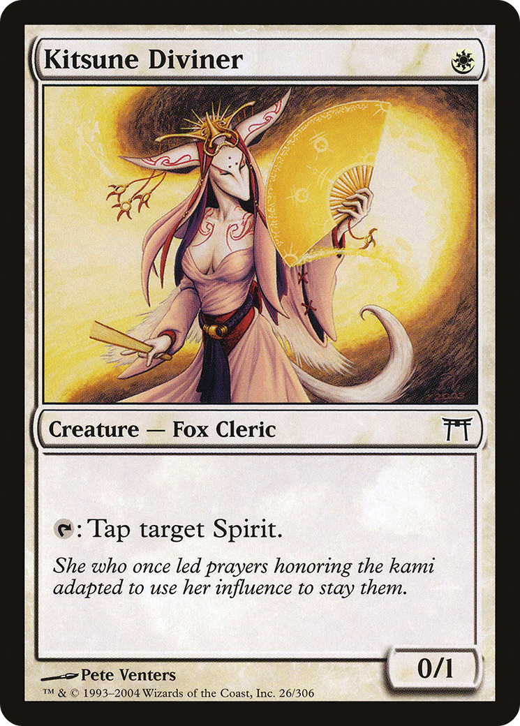 Kitsune Diviner - Foil