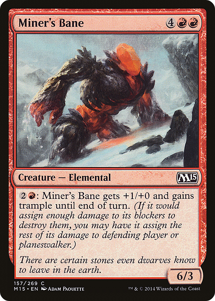 Miner's Bane - Foil