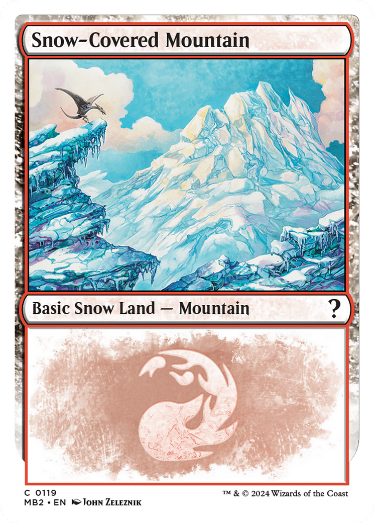 Snow-Covered Mountain